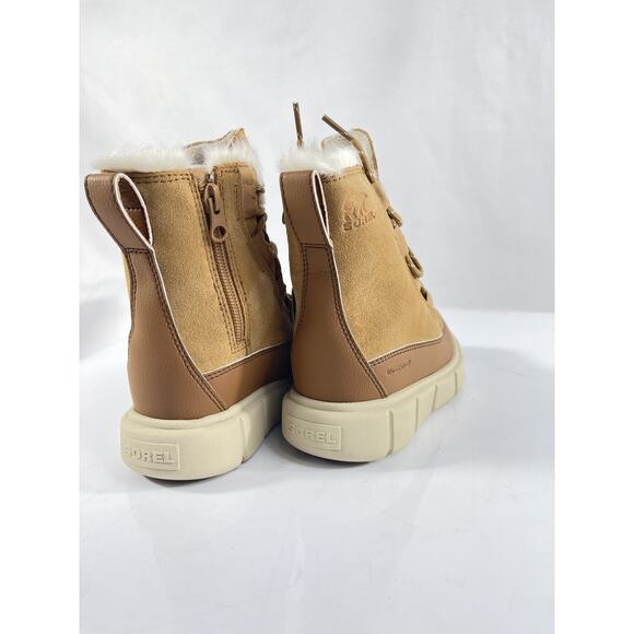 Sorel Boots Kids Size 11 Brown Explorer III Lace WP Waterproof Snow Winter - Picture 8 of 14